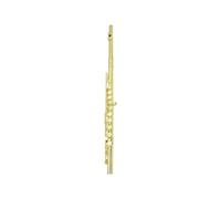 flute for beginners 16 Holes Add The E Key Flut Gold Flute Instrument With Leather Box Case Accessories