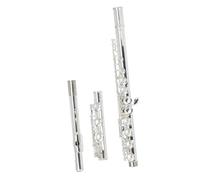 flute for beginners 17-hole E key C key flute white copper silver plated beginner performance level professional musical instrument flute