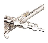 flute for beginners 17-hole flute silver mouthpiece for beginners to take the exam