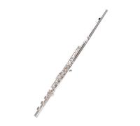 flute for beginners 17-hole flute wind instrument white copper E key C key inline type with E key silver plating