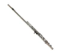 flute for beginners 17-hole open-hole silver-plated flute C-key playing instrument school B-tail