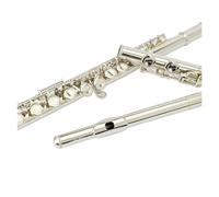 flute for beginners Double silver-plated 16 closed-hole exam flute Y standard C-key flute