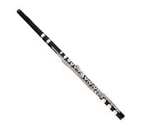 flute for beginners Ebony Flute Instrument Professional Adult Playing 17-hole Opening B Tail C Key Silver Plated