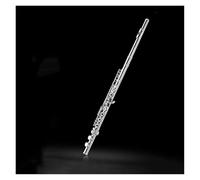 Flute for Beginners Flute In The Key Of C White Copper Body Open-hole Key Arrangement With E Key
