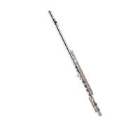 flute for beginners Flute instrument 16/17 hole c-key white copper silver-plated beginner performance wind instrument