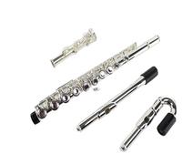 flute for beginners Flute Instrument Key Divided/Split 16 Hole C Flute Nickel Silver Plated
