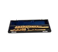 flute for beginners Flute Professional Cupronickel Opening C Key 17 Hole Flute Gold Plated Musical Instruments With Case