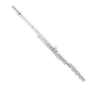 flute for beginners Flute standard C key double silver-plated French 17-hole open and closed dual-purpose professional grading