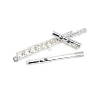 flute for beginners Flute Standard C Tune Silver-plated 16 Holes Closed Hole Professional Grade Examination