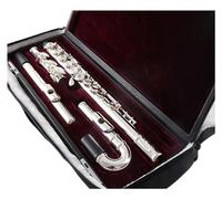 flute for beginners Flute Taste Instrument 16 Closed Hole Performance Elbow Open and Closed Hole Dual Mouthpiece