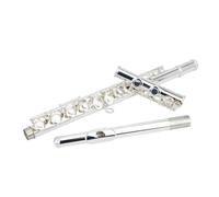 flute for beginners Nickel-plated flute instrument silver-plated C-tone 16 closed-hole beginner exam flute