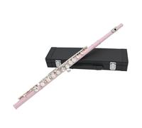 flute for beginners Pink 16-hole flute C key white copper tube body is suitable for beginners to play the test