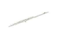 flute for beginners Silver-plated elbow flute double mouthpiece flute 16-hole silver-plated elbow flute