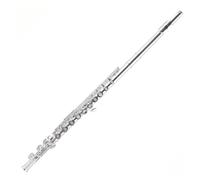 flute for beginners Silver-plated flute 16 holes open and closed hole E key split C key flute