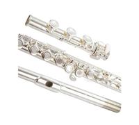 flute for beginners Silver-plated sixteen-hole closed-hole tail affordable beginner standard C-tune flute for beginners and adults