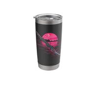 Flute Graphic Vaporwave Stainless Steel Insulated Tumbler