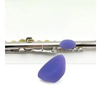 Flute Hand Rest Finger Sleeve Locator Non-Slip Thumb Support Pad for Students Purple(Purple)