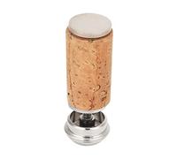 Flute Headjoint Cork with Crown - Replacement Part for Flute Repair - Suitable for Flute - Copper, Metal, and Cork Material