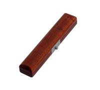 Flute Headjoint Organizers Box Wood Construction With Soft Interior Padding Portable Instrument Accessory Wood Texture Professional Flute Instrument Storage Case