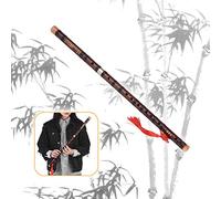 flute,HUIOP C Key Chinese Traditional Instrument Dizi Bitter Flute with Chinese Knot for Beginners, flute,flute