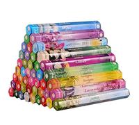 Flute Incense Sticks Various Fragrances 12 Packs Total 240 Sticks(12 Packs x 20 Sticks) | Best for Meditation,Yoga,Aroma Therapy, Relaxation