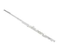 Flute Instrument C Tone 17-hole Open And Closed Hole Dual-purpose Brass Silver Plating Process Flute Musical Instrument
