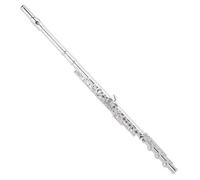 Flute Instrument Professional Grade Double Silver-plated 17-hole Open And Closed Dual-purpose Standard C Flute