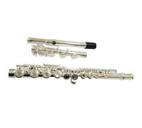 flute Japan Profession Flute Standard Gold Plated Student Flute 17 Close Hole Flute Model E Key 16 Holes