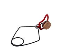 Flute Key Clip Indent Correction Metal Wood Texture for Safe Maintenance and Precise Button Pad Correction