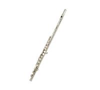 Flute kit 16 Closed-hole Silver-plated C-key Flute Beginner Professional Performance-level White Copper With E-key Split Flute