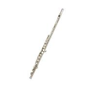 Flute kit 16 Closed-hole Silver-plated C-key Flute White Copper With E Key Split Flute Beginner Professional Performance Level