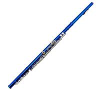 Flute kit 16-hole C-key E-key Closed-hole Flute For Beginners To Practice Playing Musical Instruments(A)