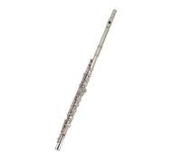 Flute kit 16 Hole Flute C Key Silver E Key White Copper Pipe Body Flute Play Flute Woodwind Instrument
