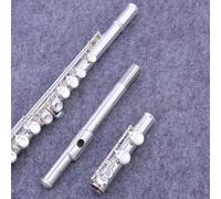 Flute kit 16 Holes Closed C Key Flute Cupronickel Silvering Flauta Transversal Instrumentos Case