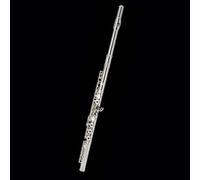 Flute kit C-key Flute Beginner Exam White Copper Silver-plated 16 Closed Hole Flute Instrument