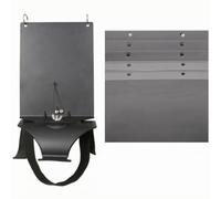 Flute Lyre Music Stand Holder Sheet Music Folder Clip Strap Portable Lightweight Metal Marching Use Suitable for community band daily training