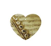 Flute Music Car Air Freshener Set of 6 Car Air Freshener Sheet with Rope Scent Hanging Card Decor for Bedroom Wardrobe Shoe Cabinet