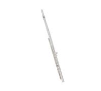 Flute Musical Instrument 16 Closed Hole Curved Tube with E-key French Key Silver-plated Beginner Professional Level