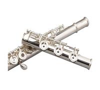 Flute Musical Instrument 17-hole French key sterling silver body performance model for beginners