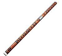 Flute Musical Instrument Bamboo Flute Adult Performance C,D,E,F,G Tune Flute Chinese Dizi Transverse for Beginner(Color:C)