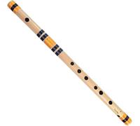 Flute Musical Instrument Original for Beginners - C Scale Natural Right-Handed Bamboo Bansuri-Length-19 Inch Professional Indian Bamboo Flute|Warm Tone, Lightweight & Durable