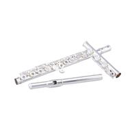 Flute Musical Instrument Silver-plated French 17-hole open and closed dual-purpose flute Y standard C-key flute