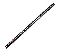 Flute Natural Bitter Bamboo Woodwind Instrument Bamboo Flute C/D/E/F/G Tune Black(D)