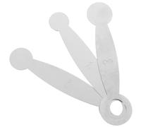 Flute Pad Tool 3pcs Stainless Steel Adjustment Gasket for Repair | Silver Finish, Works for Clarinet and Flute, Easy to Install and Remove Cushion, Cf200 Model