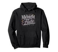Flute Player Who Sneaks Midnight Practice Session When Pullover Hoodie