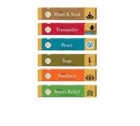 Flute Premium Masala Assorted Incense Sticks 6 packs x 15 gram | Best for Meditation,Yoga,Aroma Therapy, Relaxation|