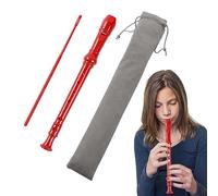 Flute Recorder For Kids,8 Recorders Musical Instruments | Soprano Recorders Descant Flute Easy To With Carrying Bag For Beginner Bexdug