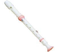 Flute Recorder German-style 8-hole C Soprano Recorder, Cleaning Stick + Storage Bag + Lanyard，Easy To Learn Wind Instruments For Students And Beginners(Pink)
