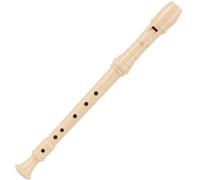 Flute Recorder Portable German-style 6/8-hole Soprano Recorder, Easy To Learn Flute Wind Instruments For Students Teaching, Cleaning Stick + Storage Bag(6 holes)