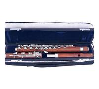 flute Redwood Flute 17 Open Hole Silver Plated E Key Rosewood Professional (Color : 02)